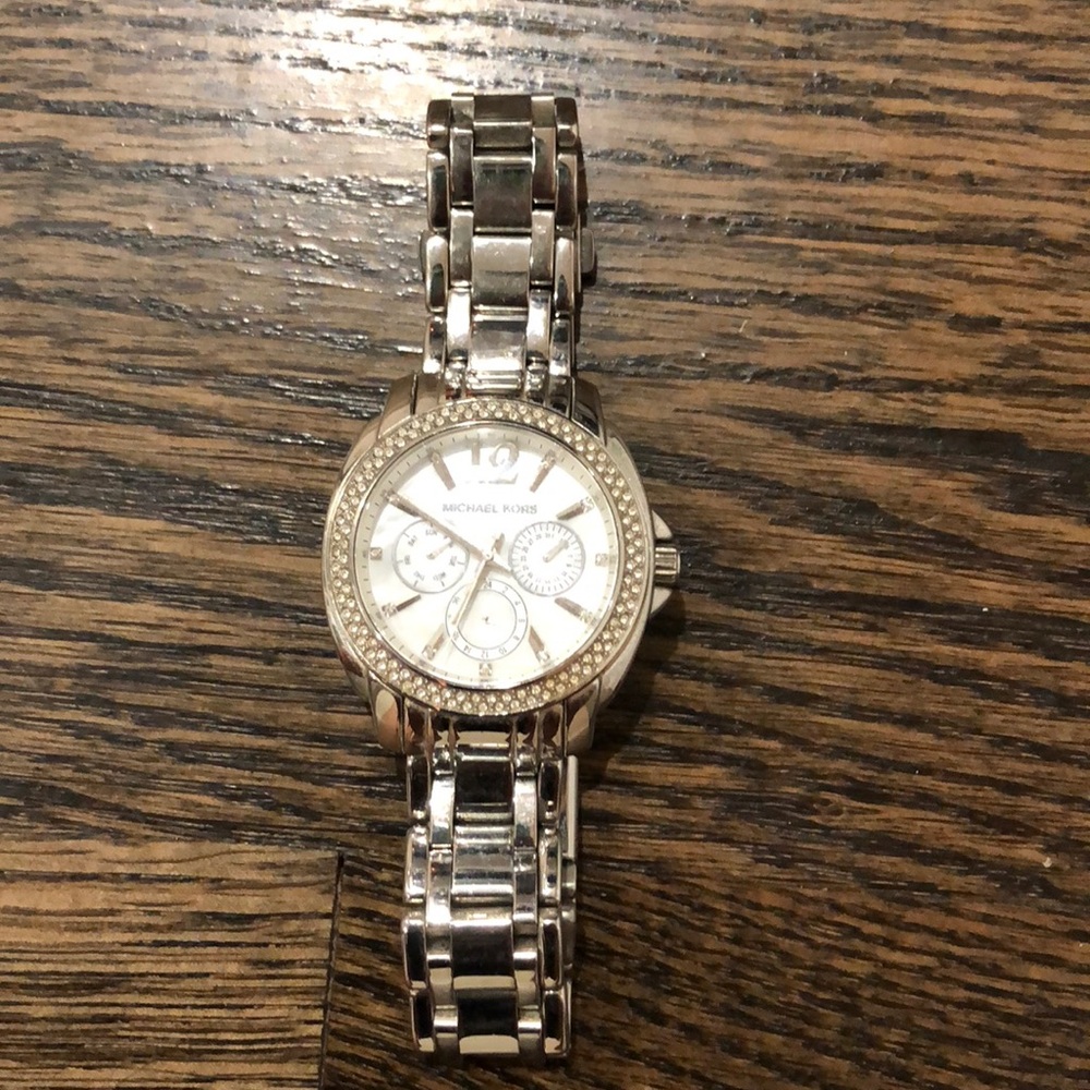 Michael Kors stainless steel watch